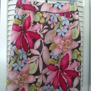 Talbots Tropical Skirt